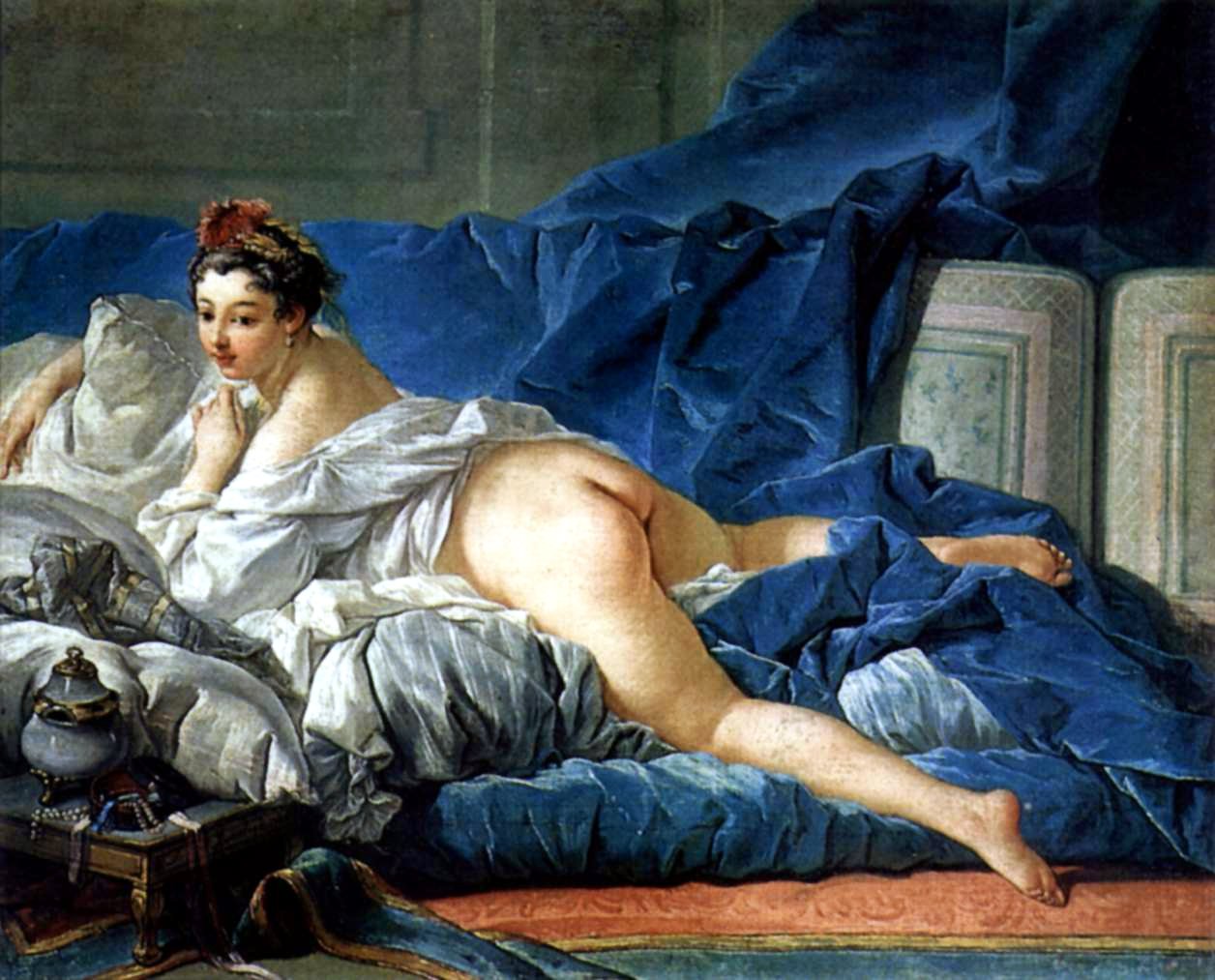 Odalisca marrom de François Boucher
