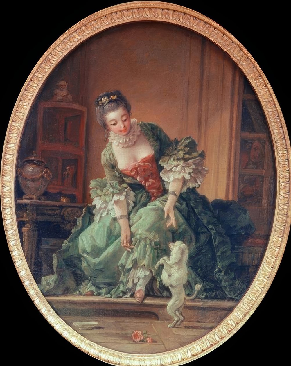 O cachorro dócil de François Boucher