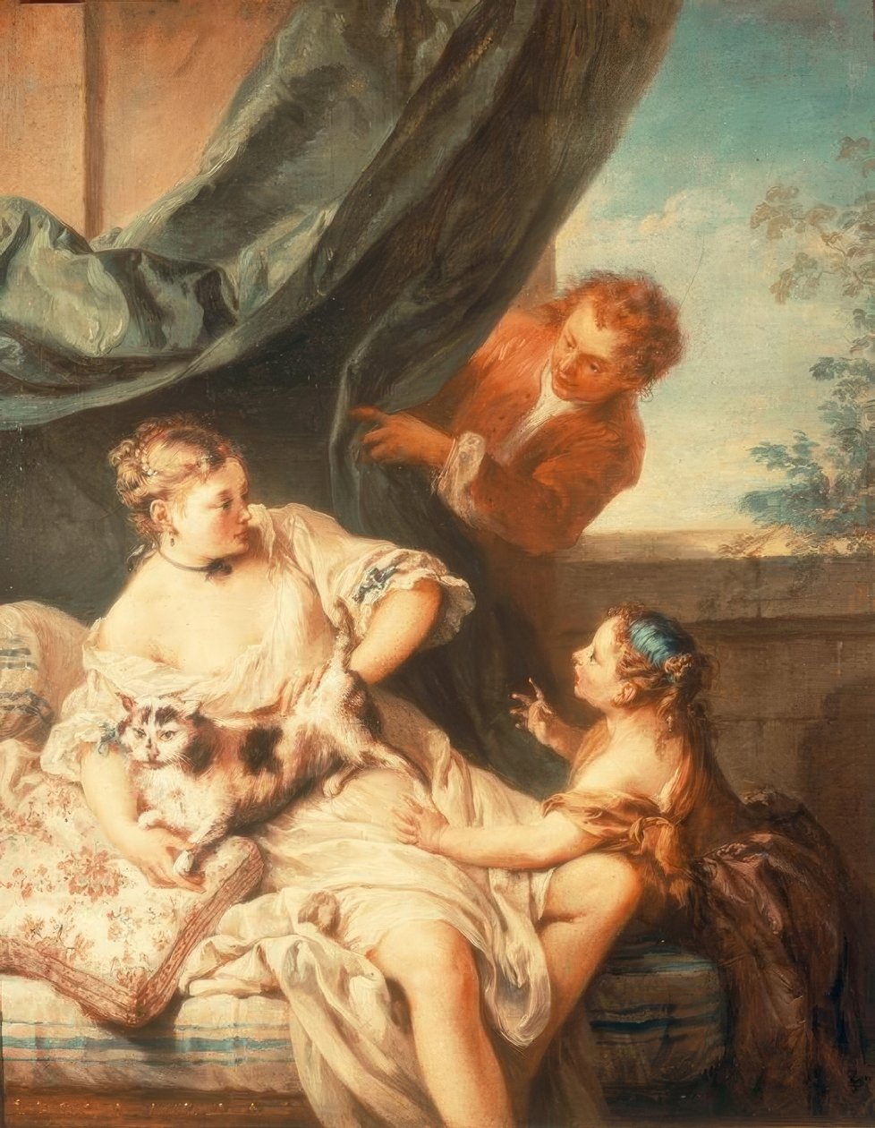 O visitante inesperado de François Boucher