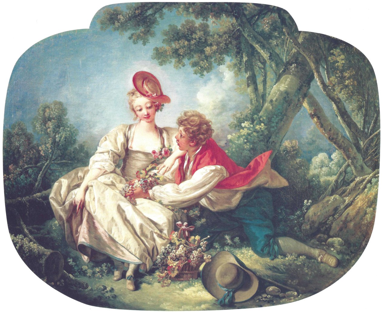 As quatro estações do ano: outono de François Boucher