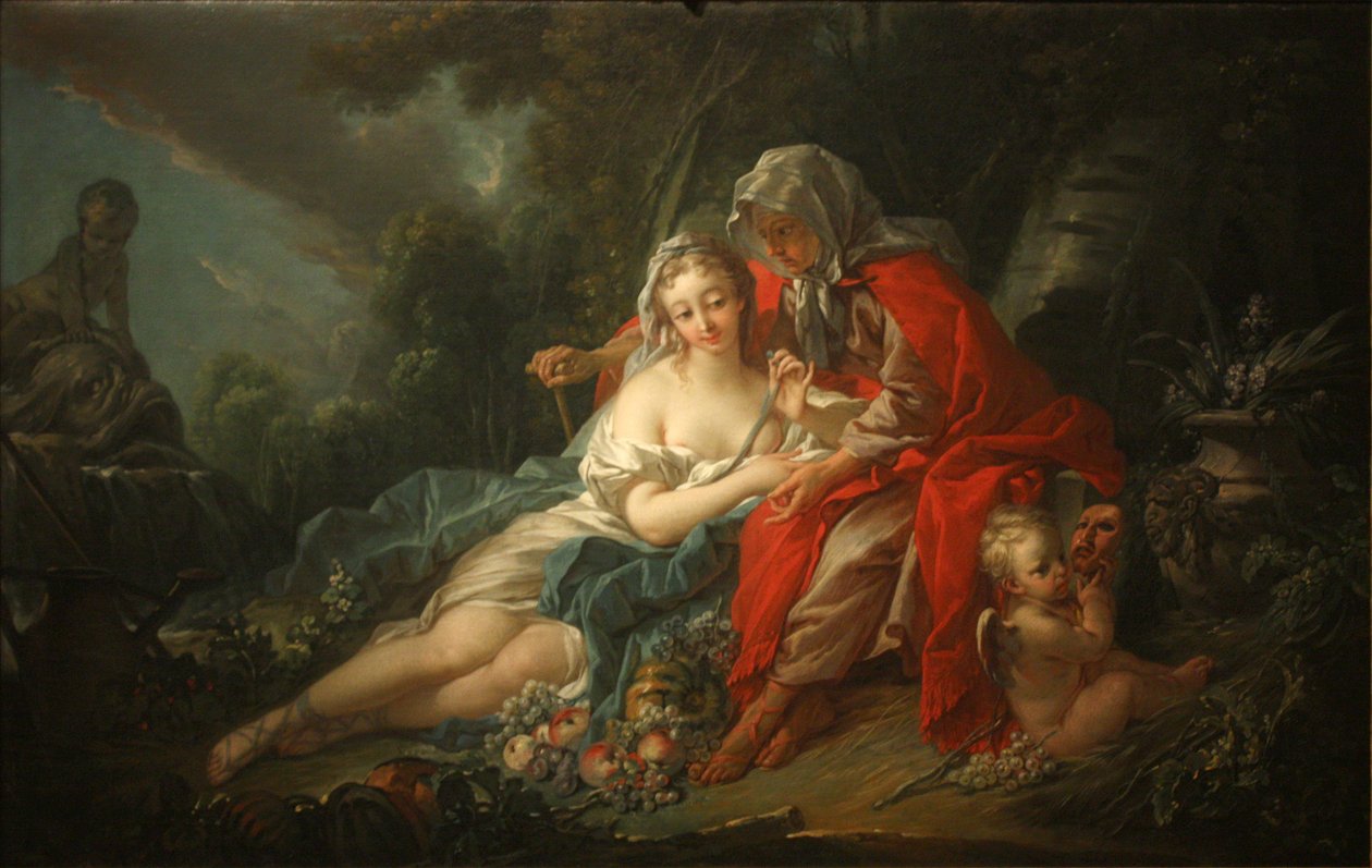 Terra-Vertumnus e Pomona de François Boucher