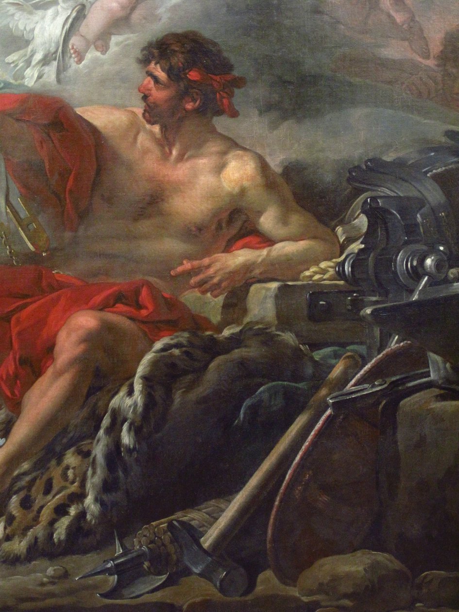 As forjas de Vulcan de François Boucher