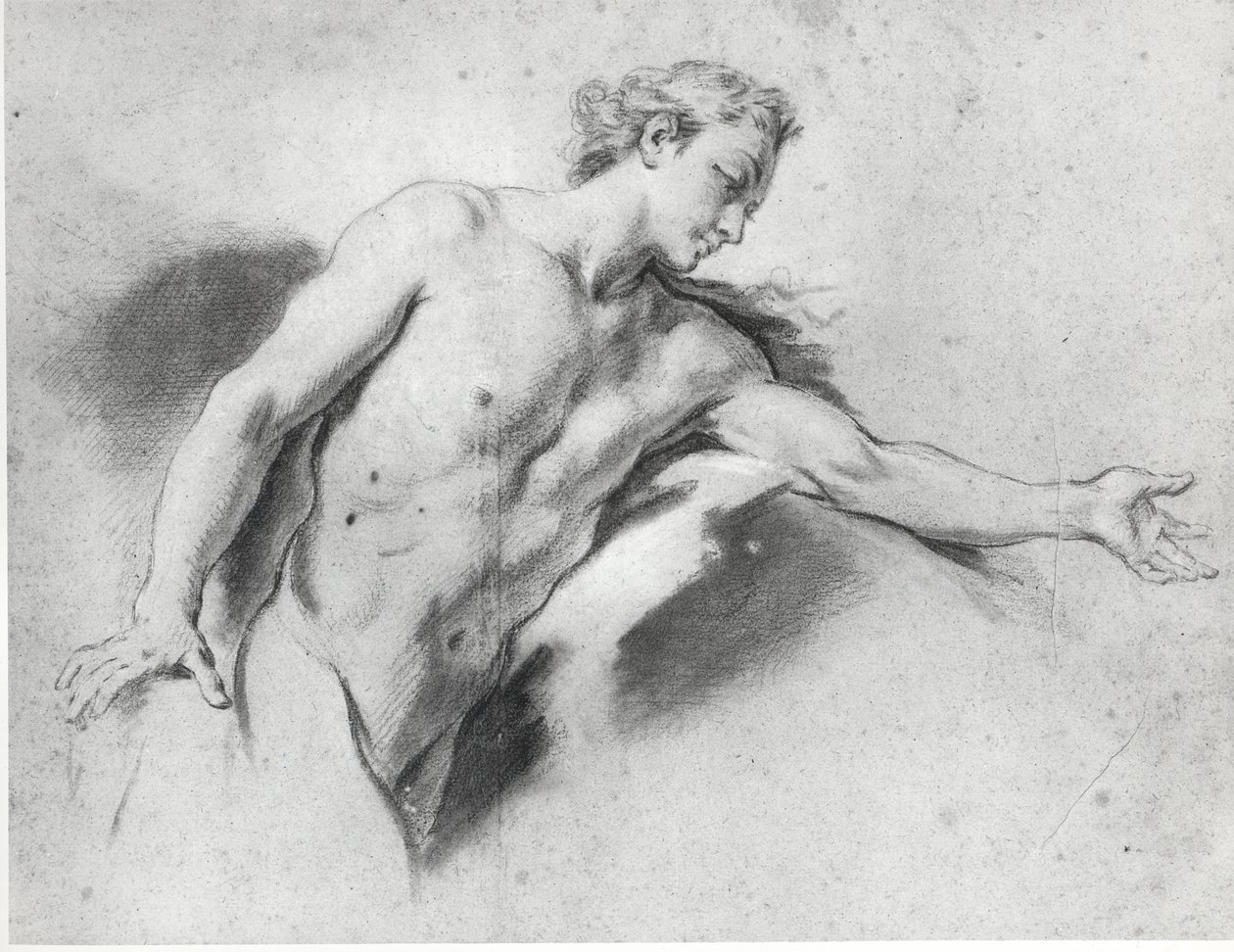 Estudo nu de François Boucher