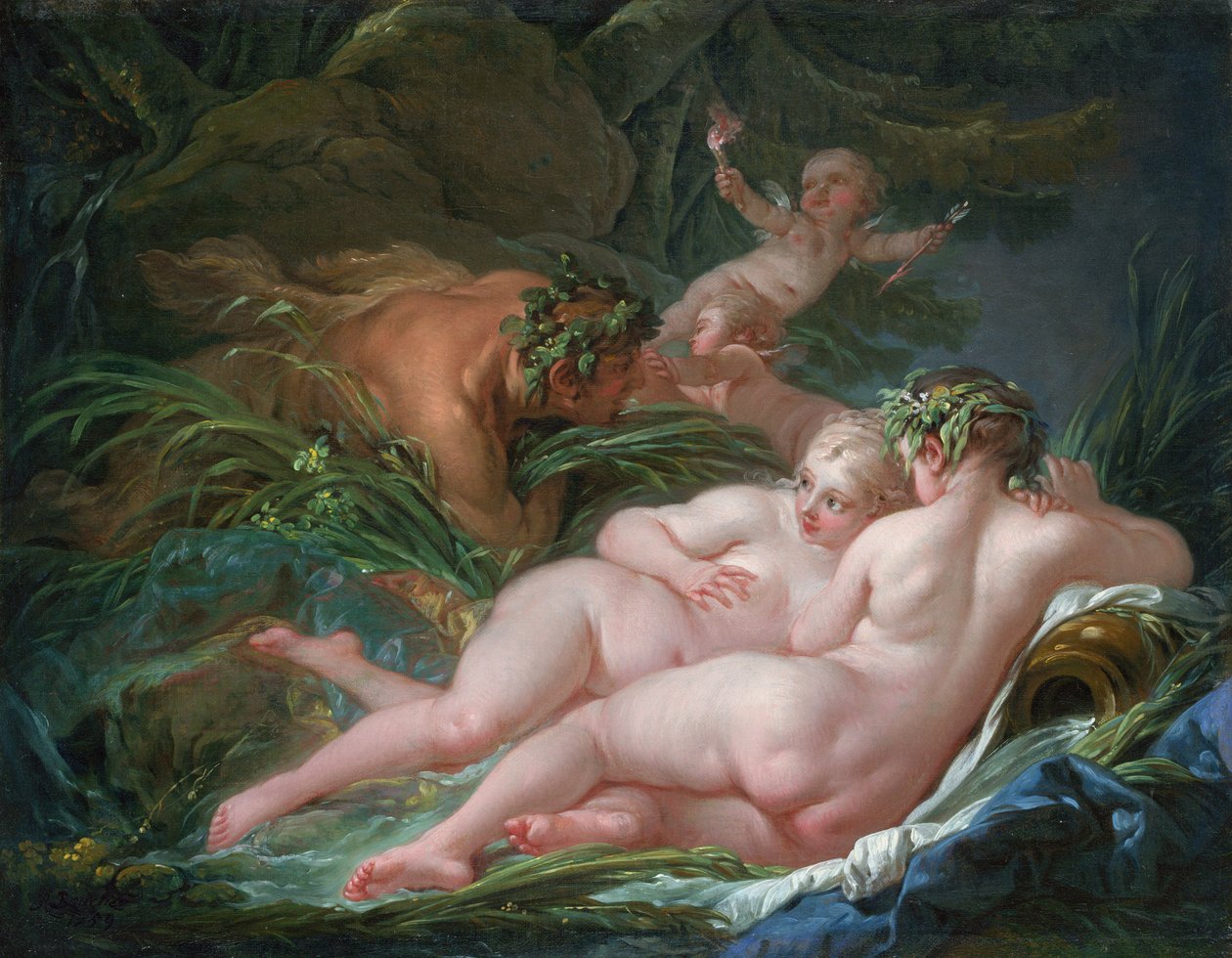 Pan e Syrinx de François Boucher