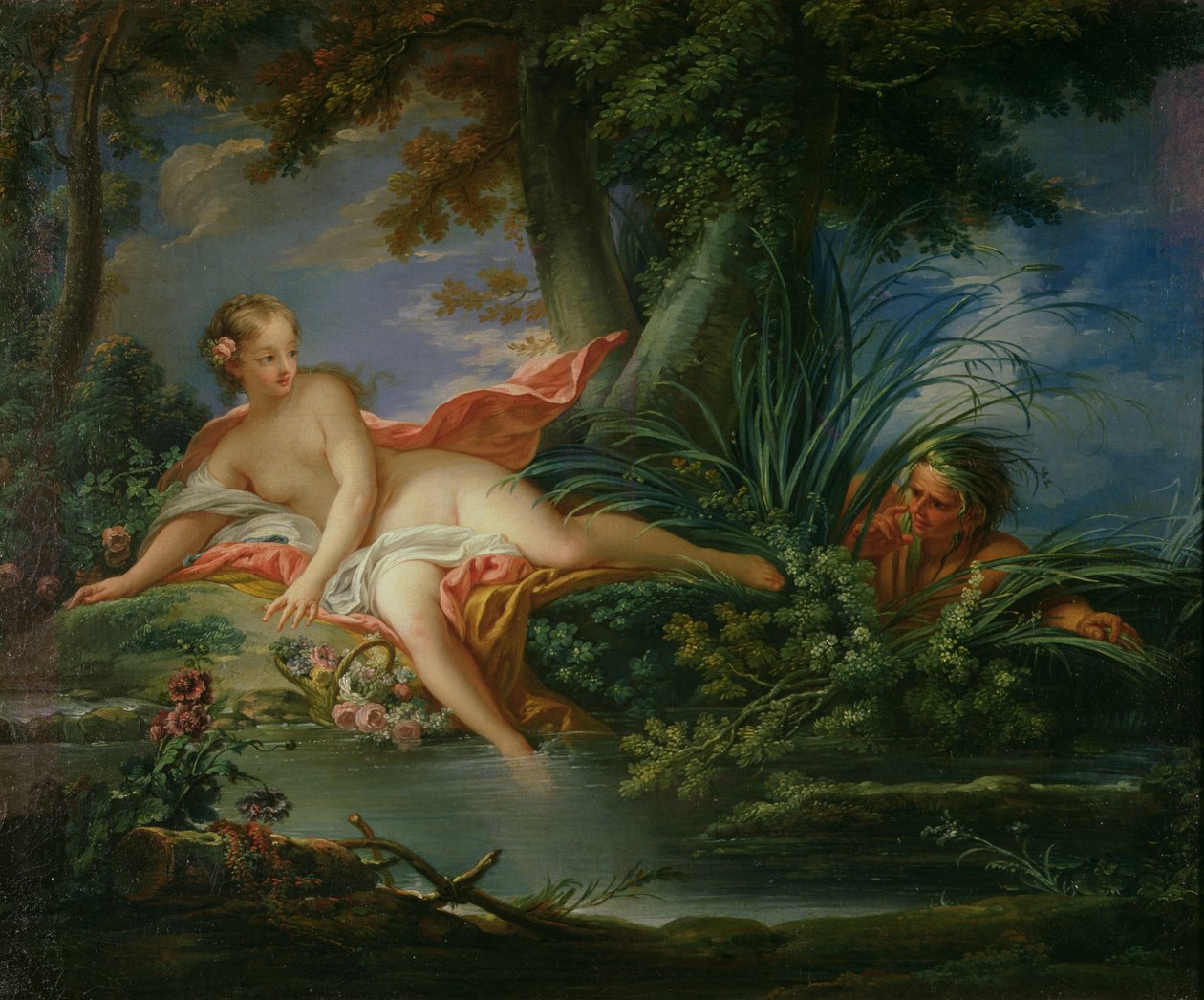O Banhista Surpreso de François Boucher