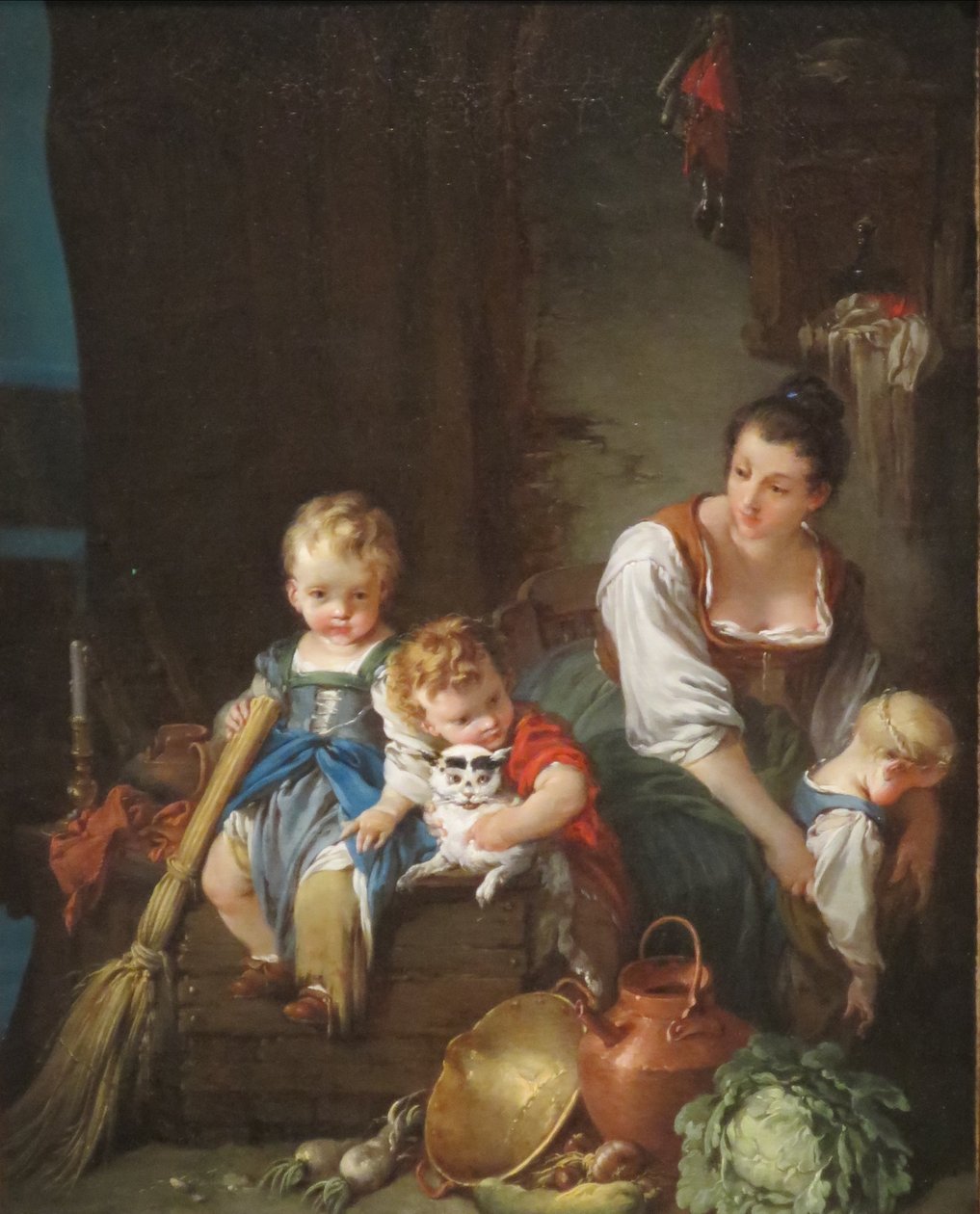 A bela mulher do país de François Boucher