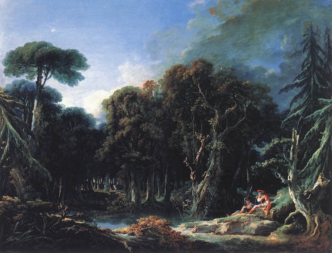 A floresta de François Boucher