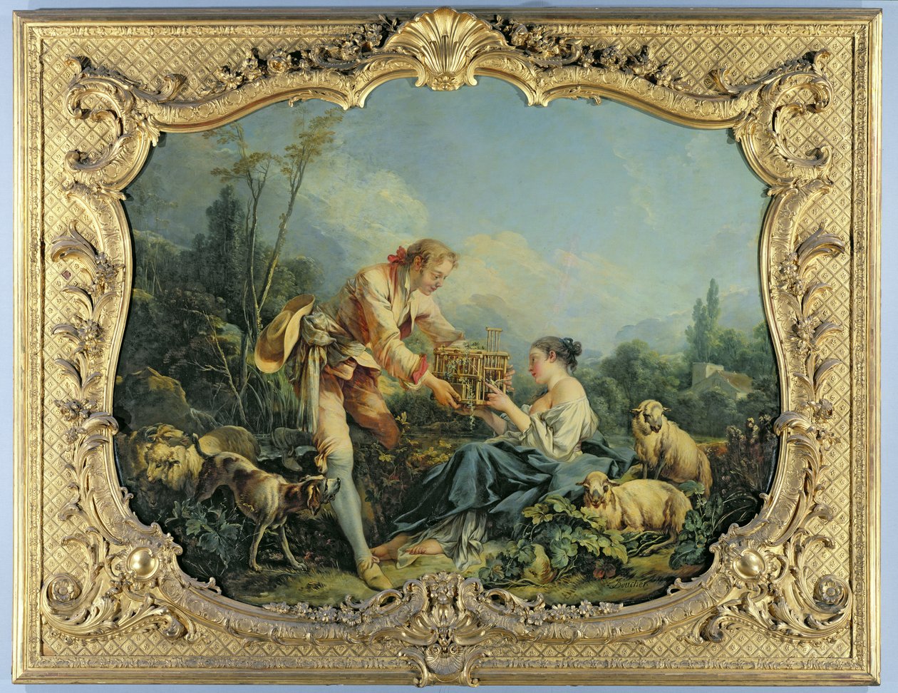 O Pastor Obrigatório de François Boucher