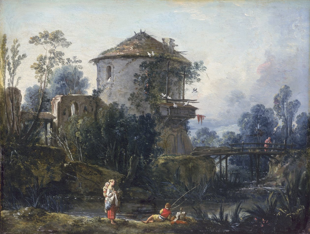 O velho pombal de François Boucher