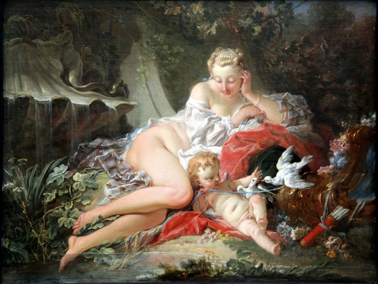 Venus and Amor de François Boucher