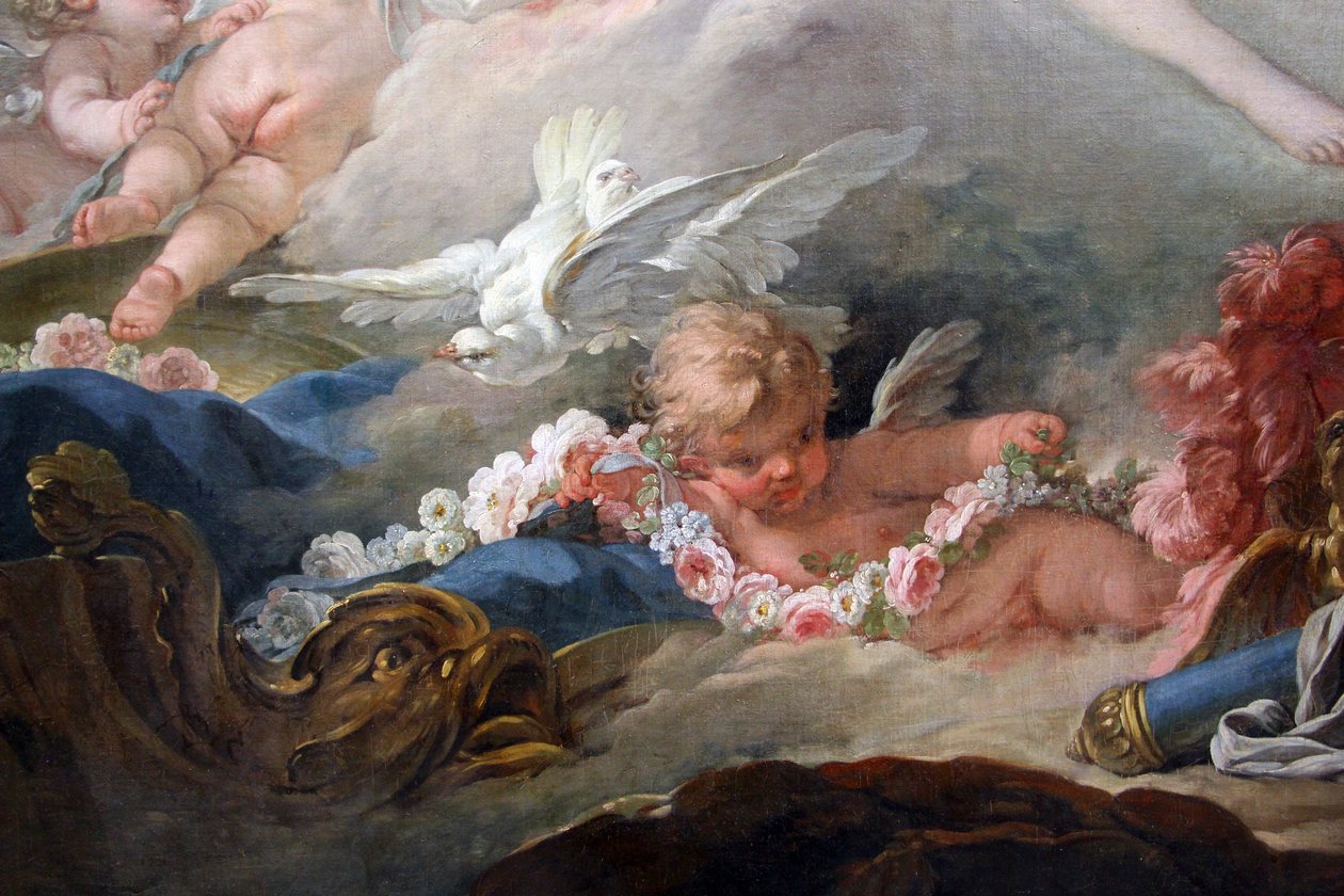 a forja do vulcão de François Boucher