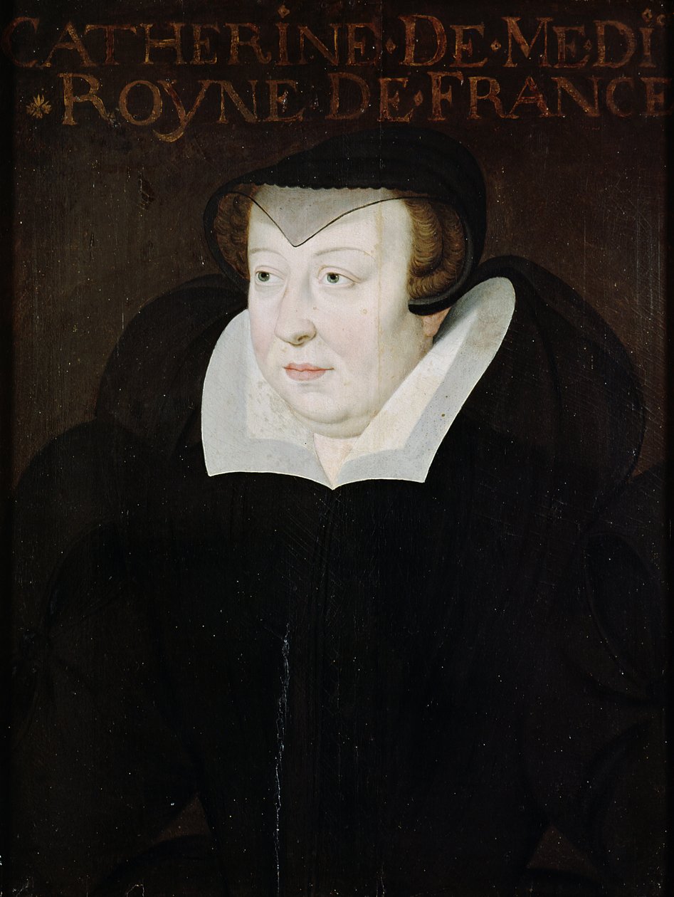 Catarina de Médicis (1519-89) de François Clouet
