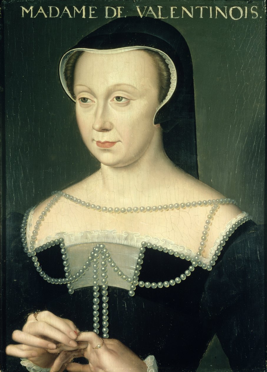 Madame de Valentinois de François Clouet