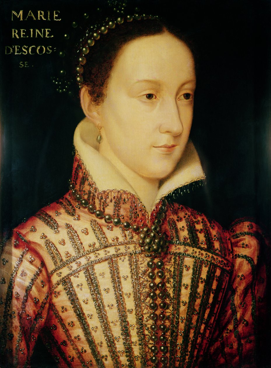 Miniatura de Maria Rainha dos Escoceses, c.1560 de François Clouet