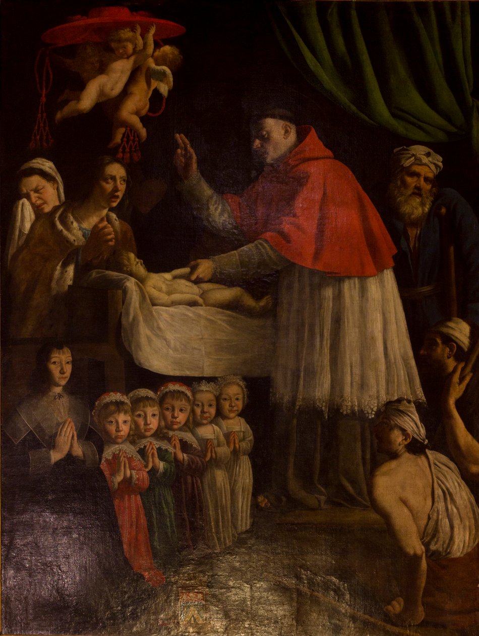 O milagre de São Boaventura de François Lombard