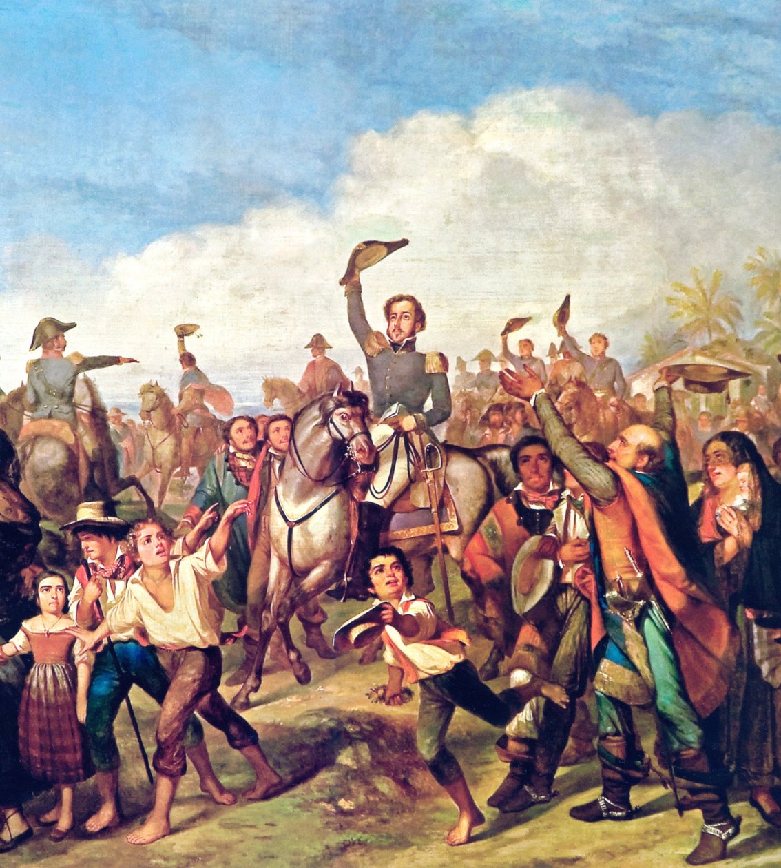 A Proclamação da Independência de Francois Rene Moreau