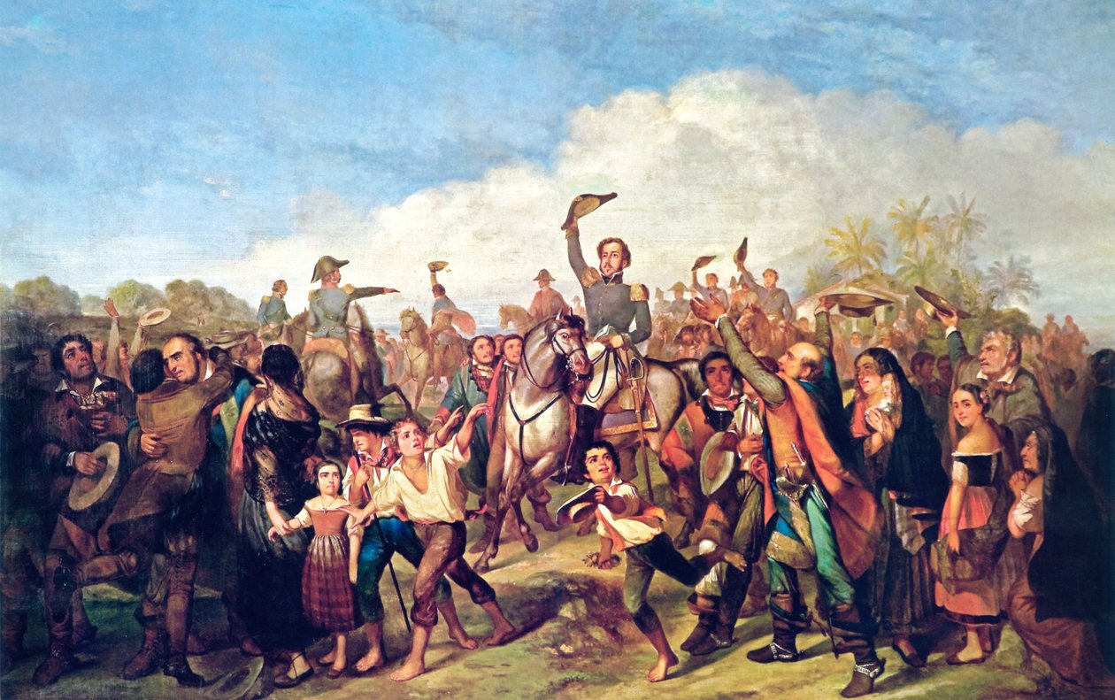 A Proclamação da Independência de Francois Rene Moreau