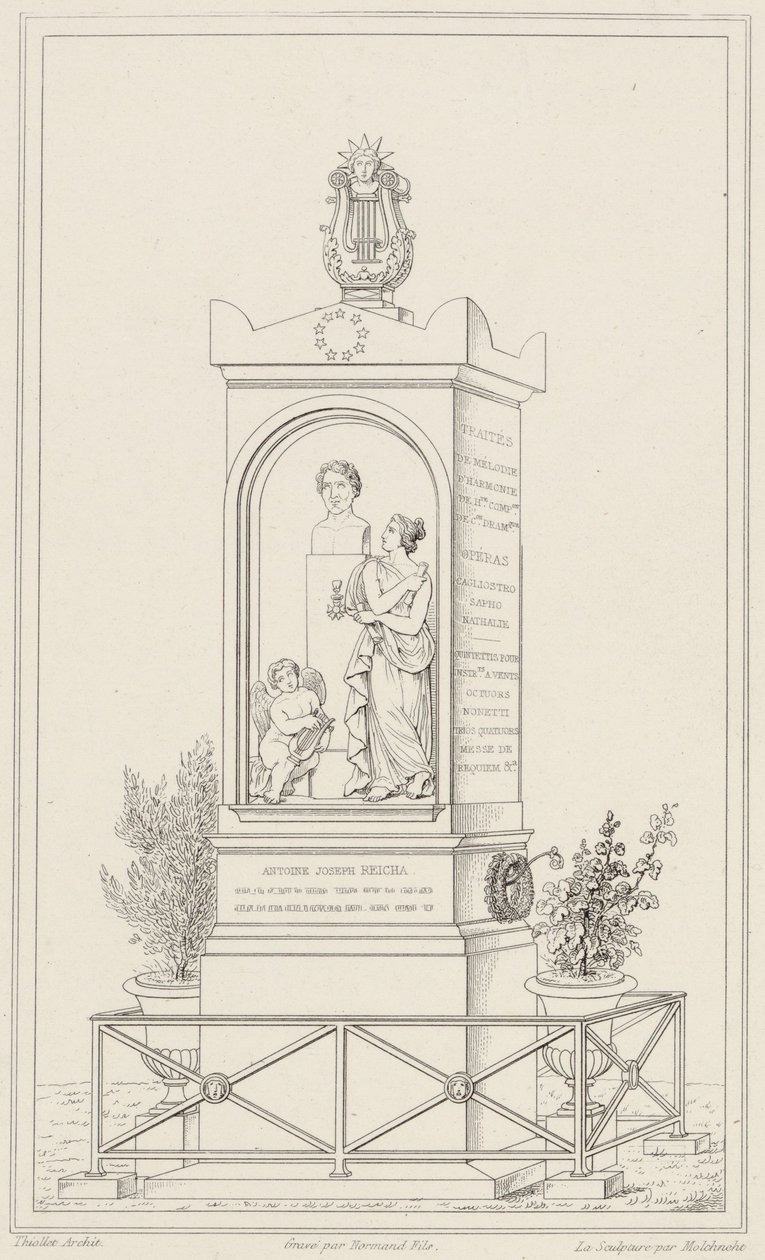 Túmulo de Antoine Reicha de Francois Thiollet