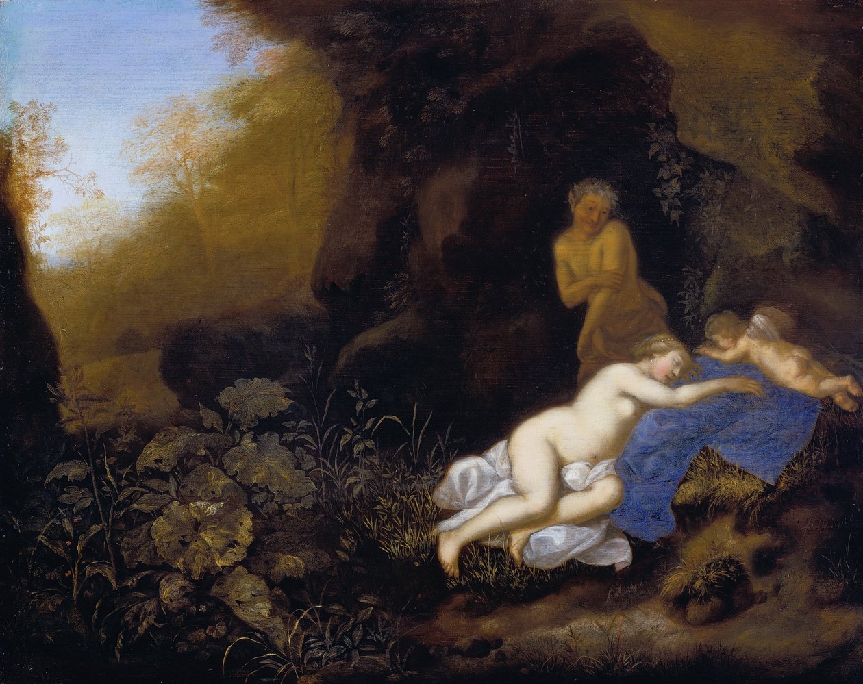 Júpiter e Antíope de François Verwilt