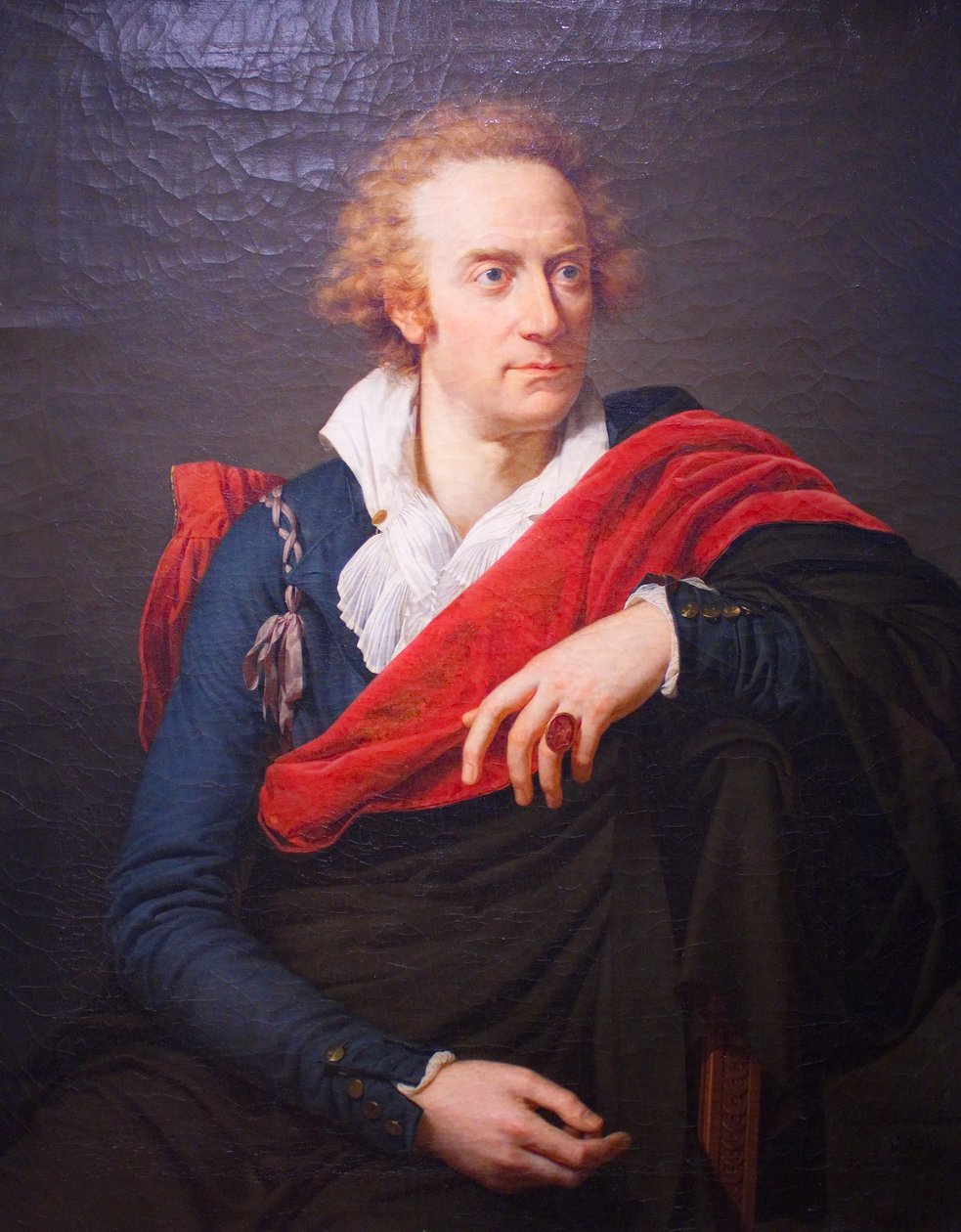 Retrato de Vittorio Alfieri de Francois Xavier Fabre