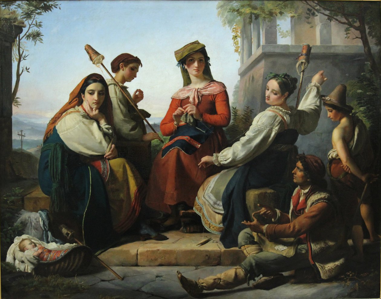 Os giradores de Fondi de François Joseph Navez