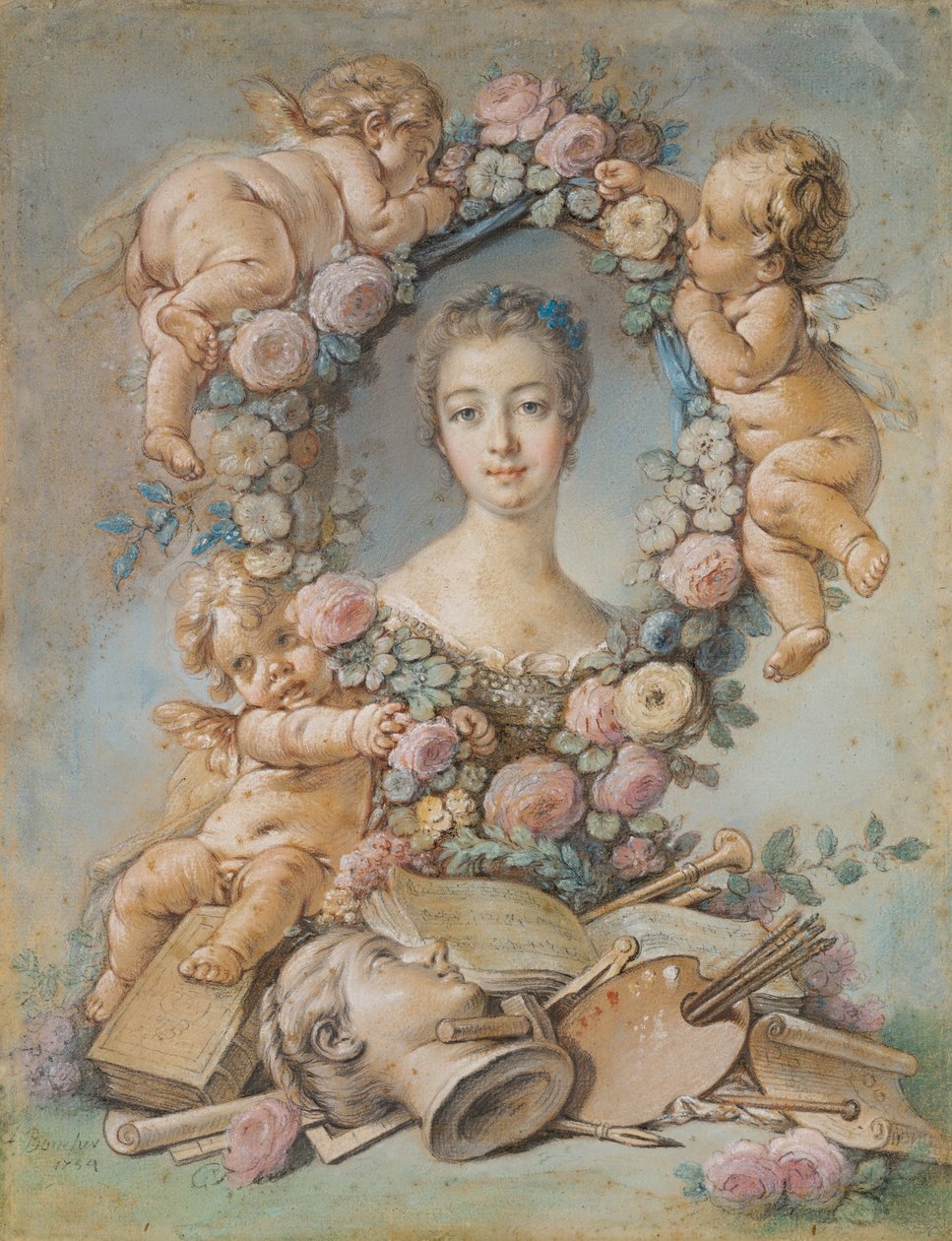 Madame de Pompadour de François Boucher