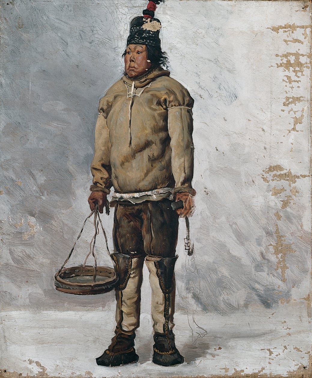 Um esquimó de François Auguste Biard