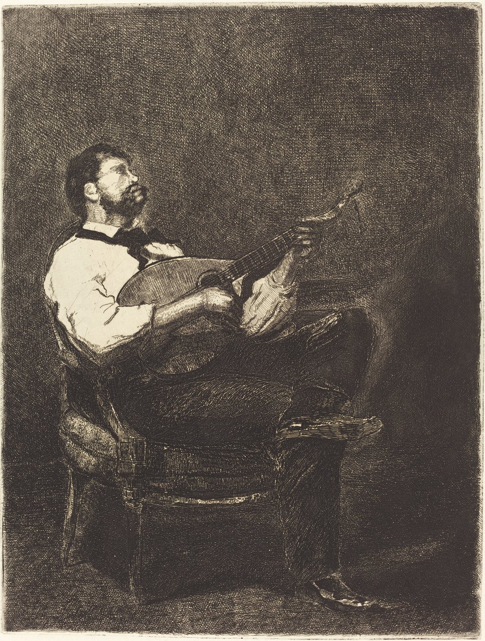 Guitarrista de François Bonvin
