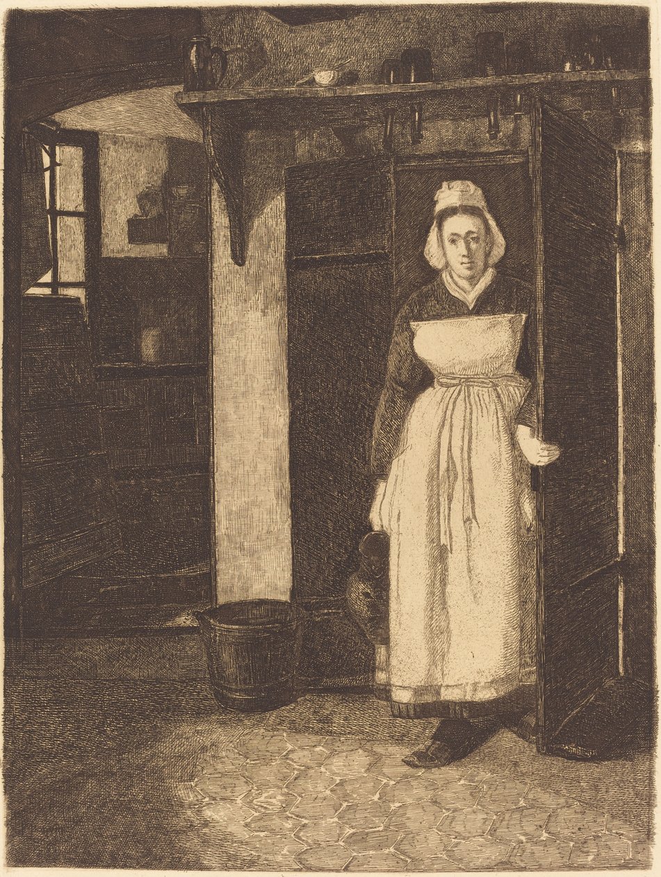 A Porta do Porão (La Sortie de Cave) de François Bonvin