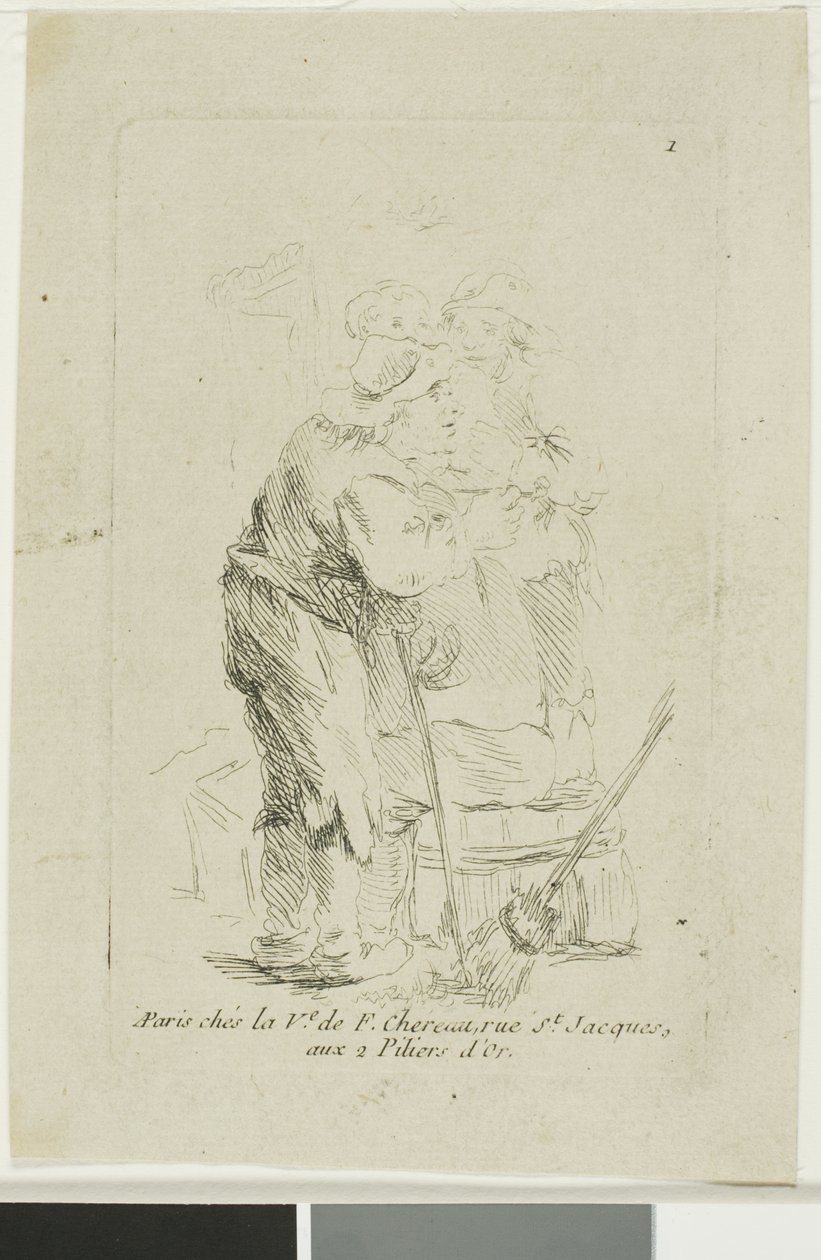 Um camponês mal vestido de François Boucher
