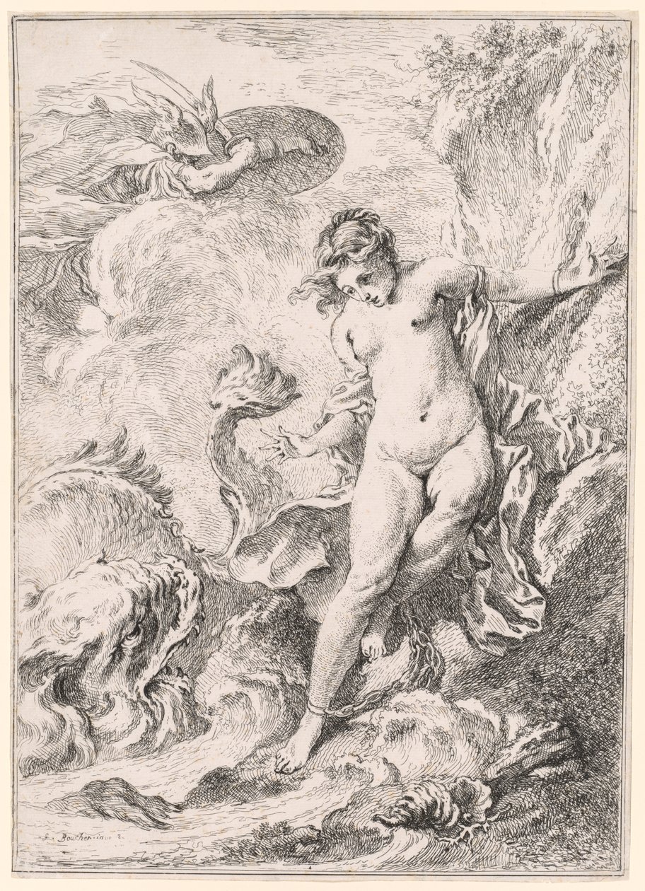 Andrômeda Andrômeda, 1734. de François Boucher