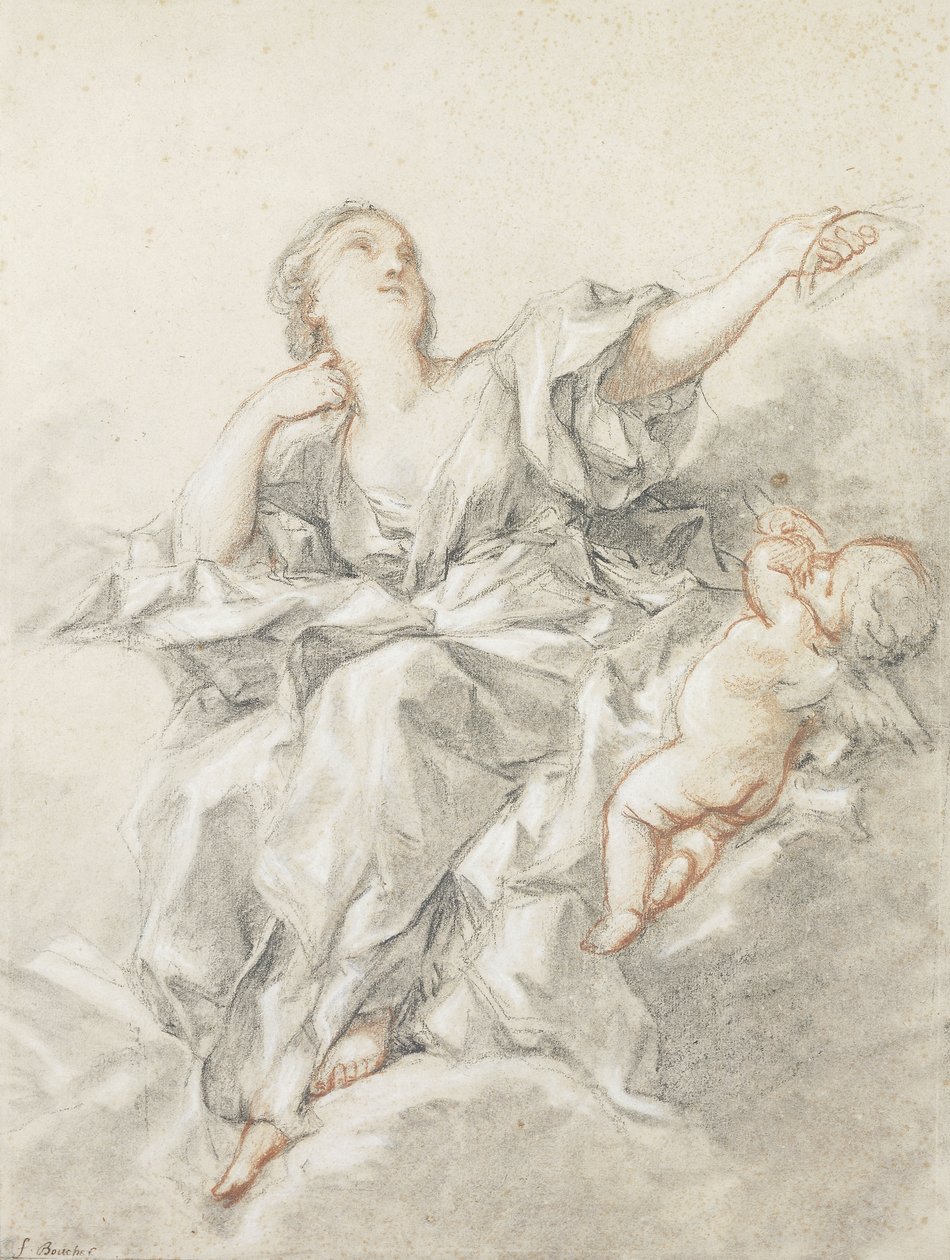 Astronomia; Astronomia, de François Boucher