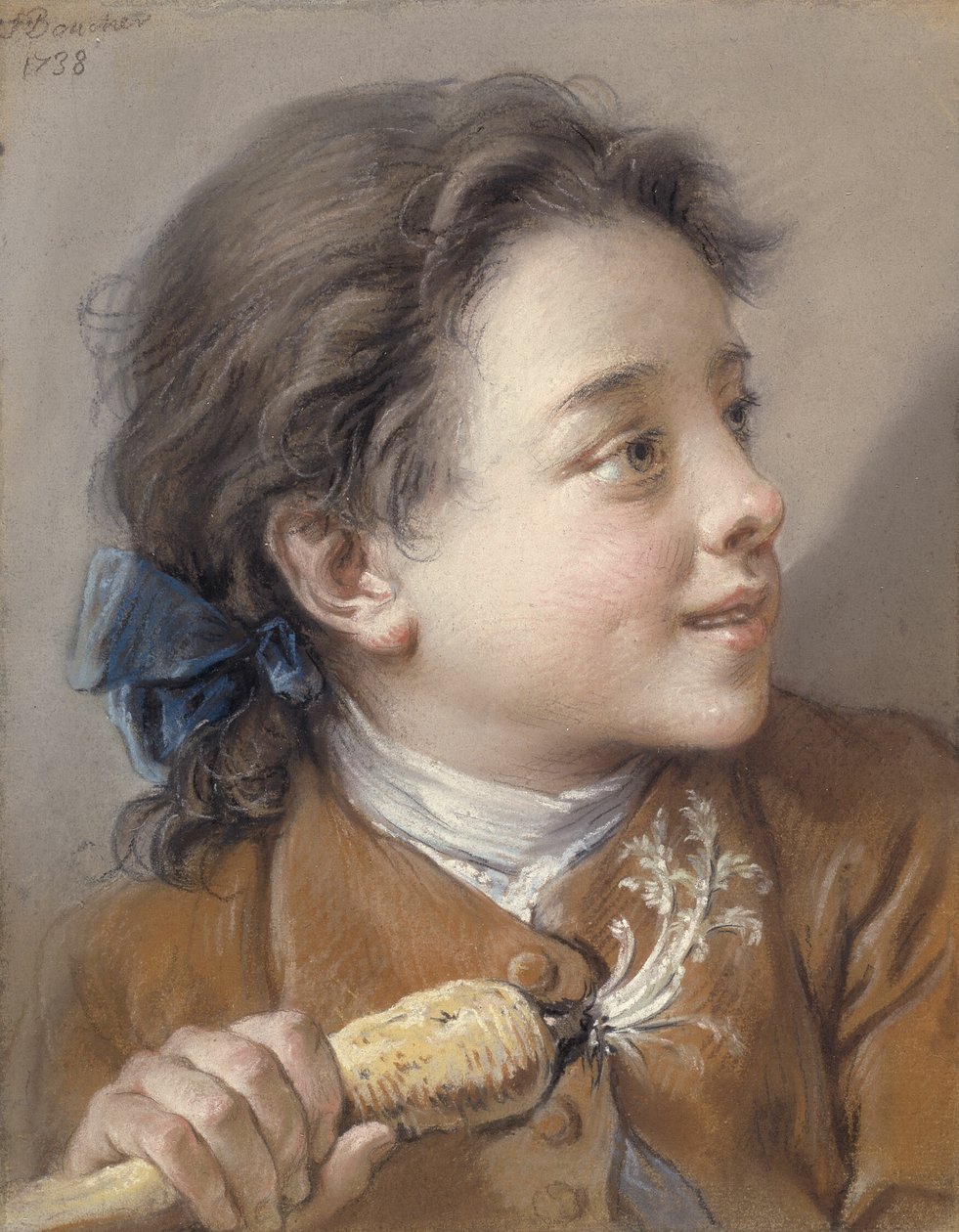 Rapaz com uma cenoura de François Boucher