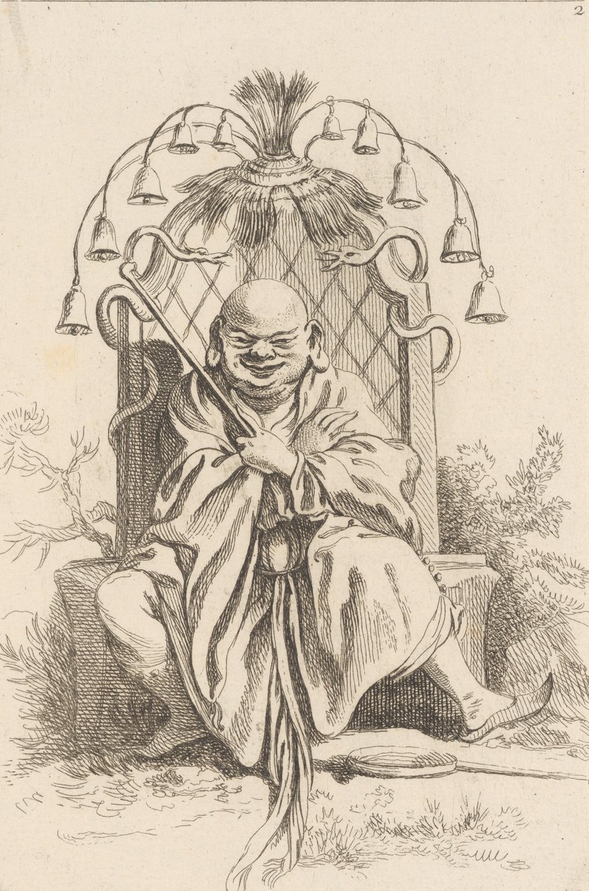 Médico chinês, 1738-45. de François Boucher