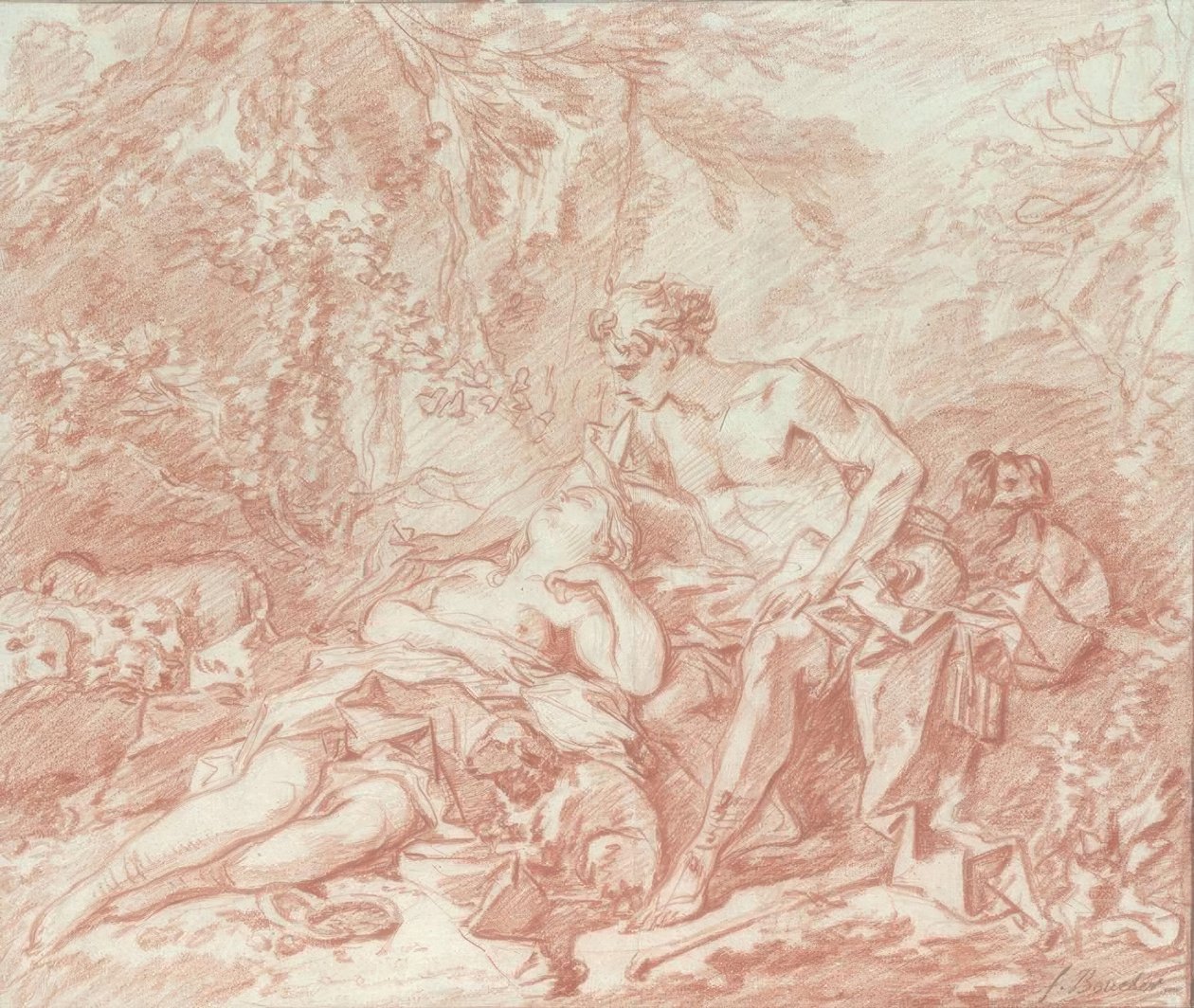 Daphnis e Chloe de François Boucher
