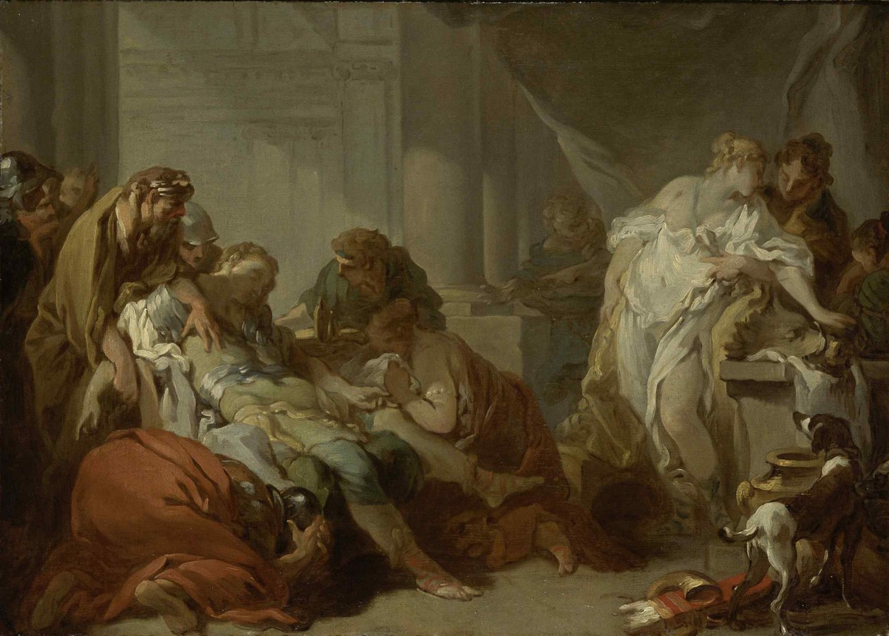 Morte de Meleager, 1727. de François Boucher