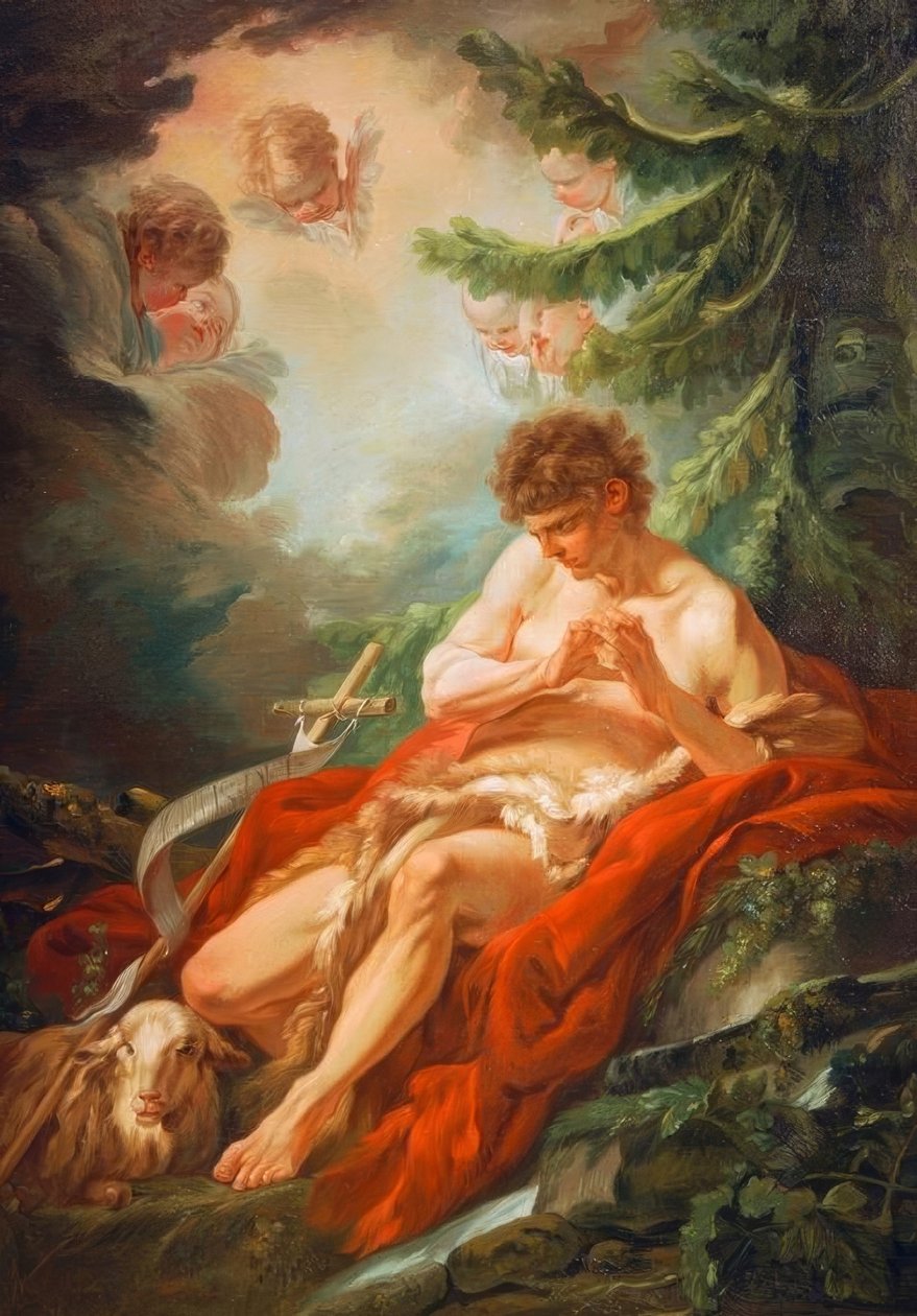 O hl. João Batista de François Boucher
