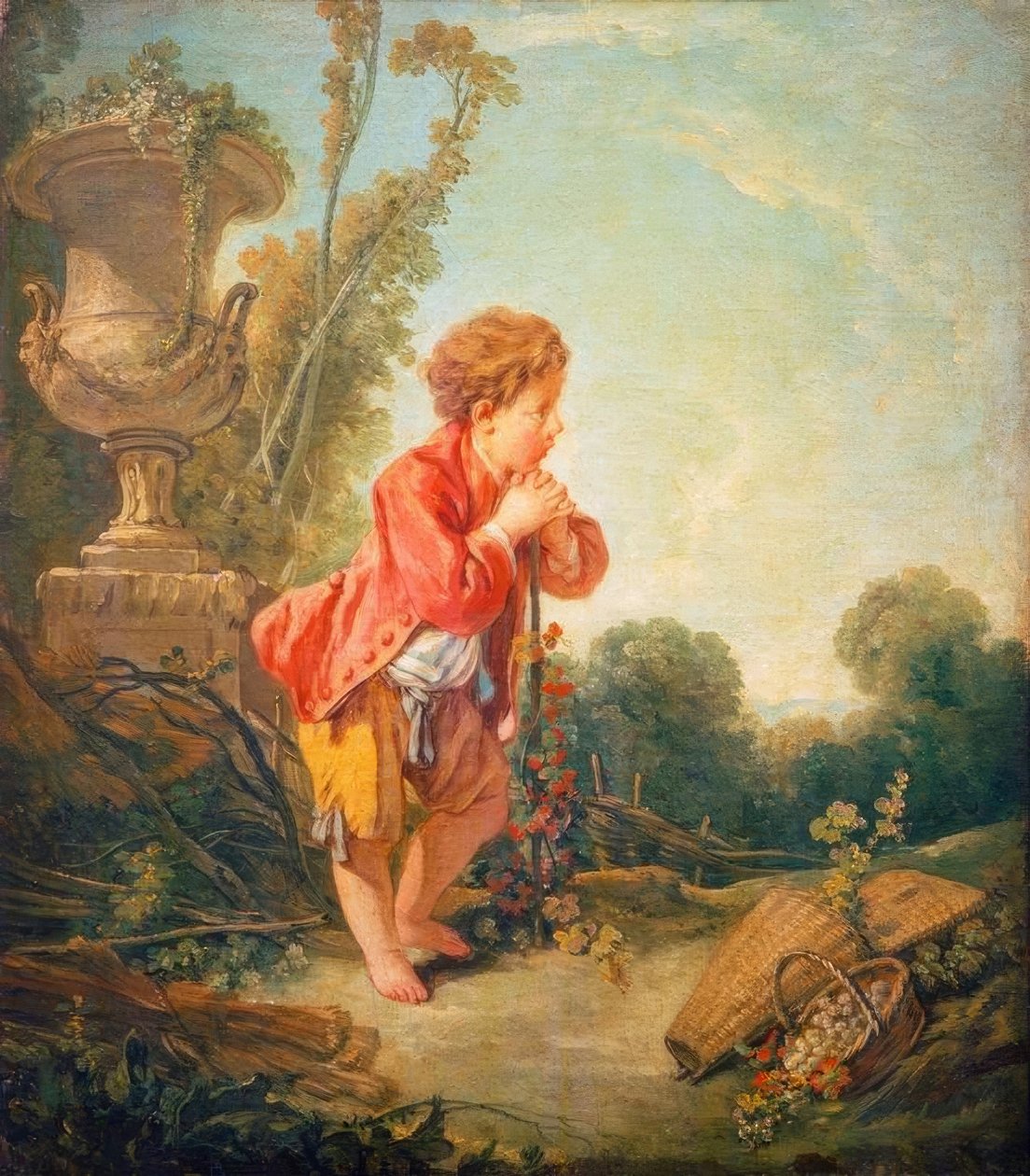 O pequeno viticultor de François Boucher