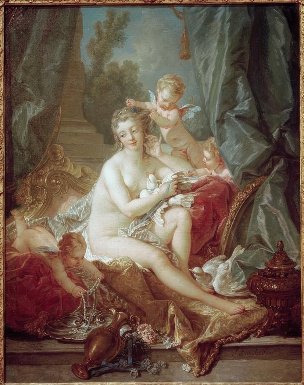 O banheiro de Vênus de François Boucher