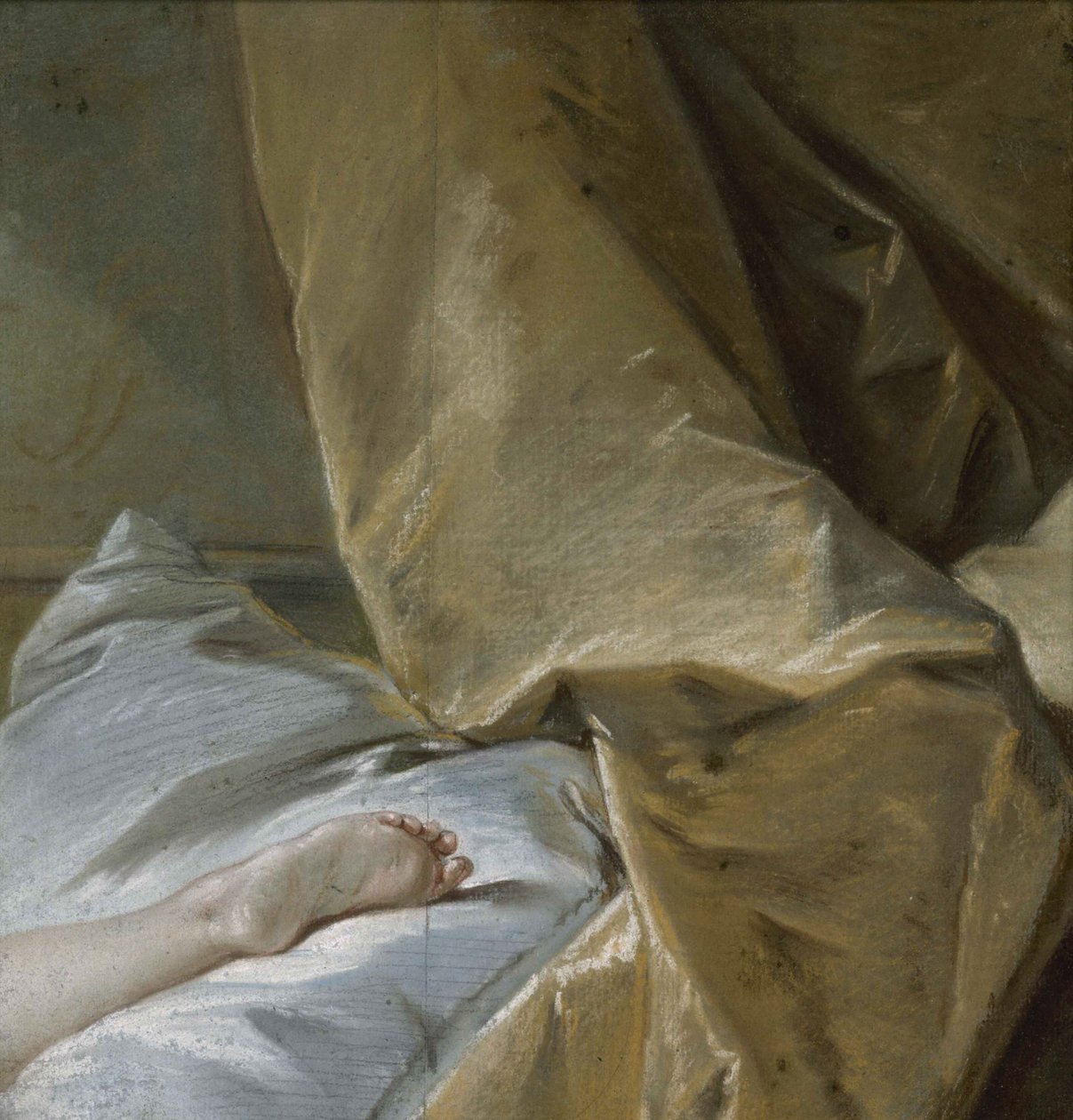 Estudo dos pés para a Odalisca Loira, ca. 1751. de François Boucher