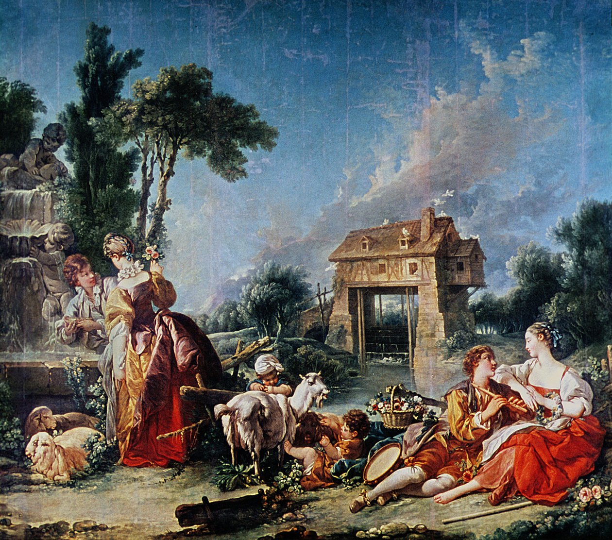 Fonte do Amor, 1748 de François Boucher