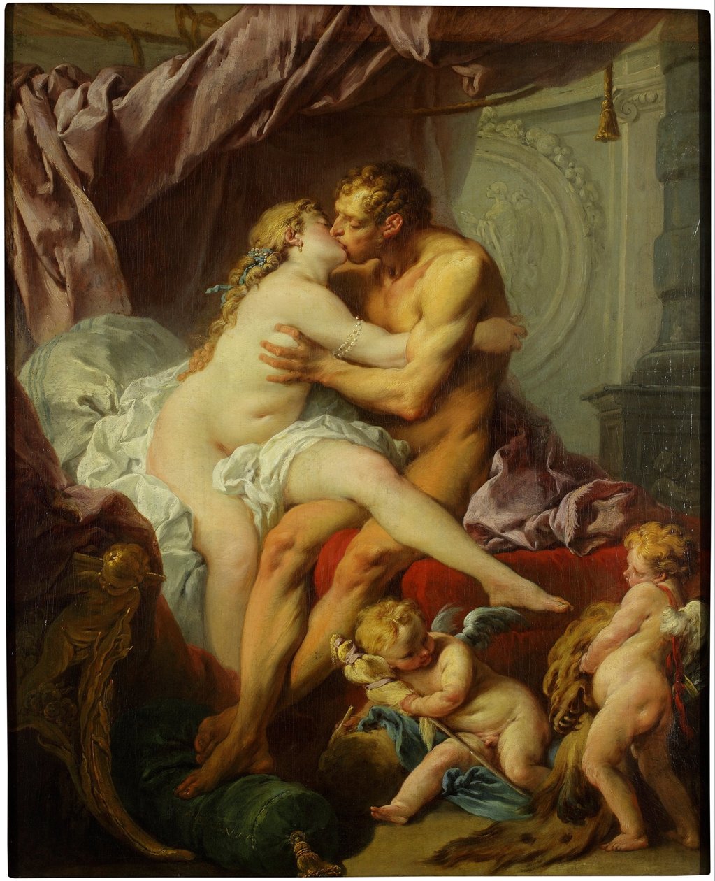 Hércules e Omphale de François Boucher