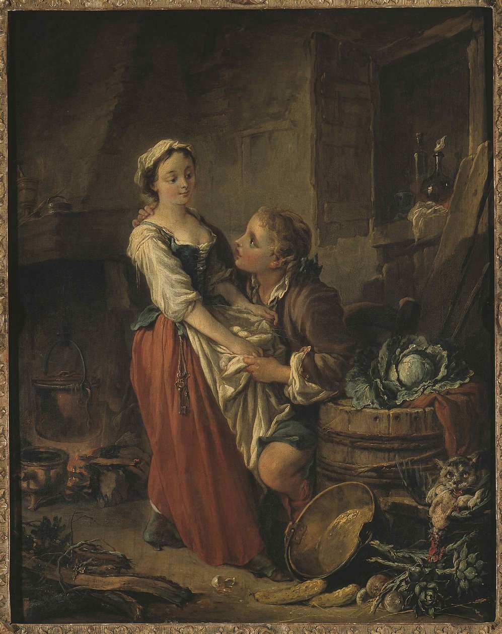 La Belle cuisinière , 1735. de François Boucher
