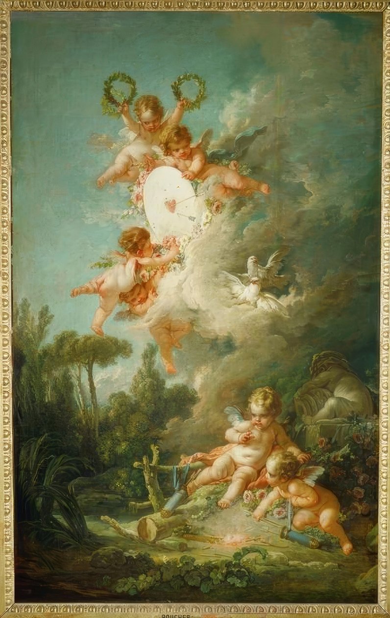 O alvo do amor de François Boucher