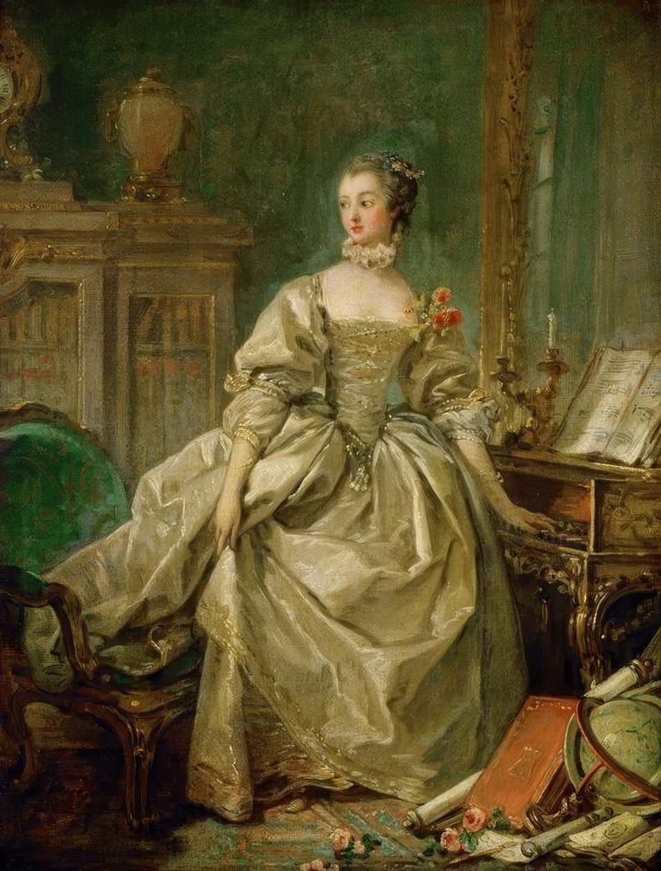 Marquesa de Pompadour de François Boucher