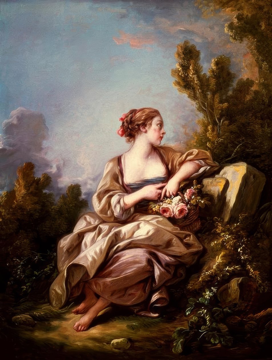 O pequeno jardineiro de François Boucher