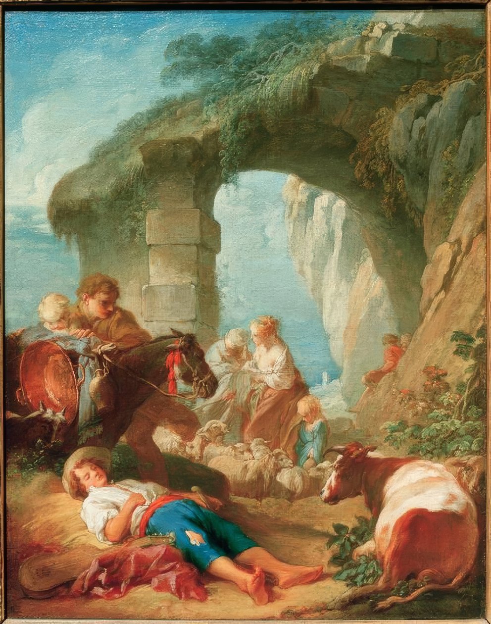 Vida no campo de François Boucher