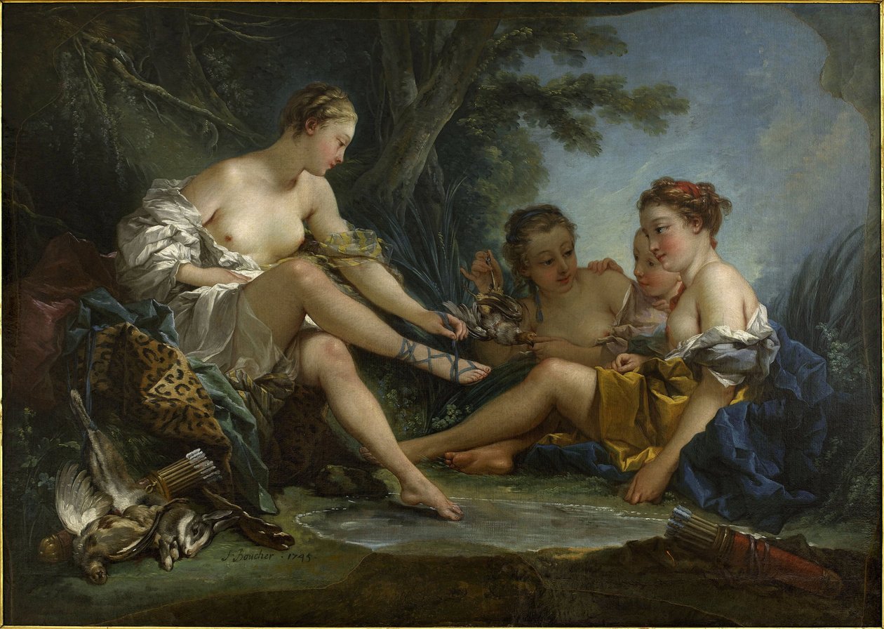 Le Repos des nymphes au retour de la chasse, também conhecido como Le Retour de chasse de Diane de François Boucher