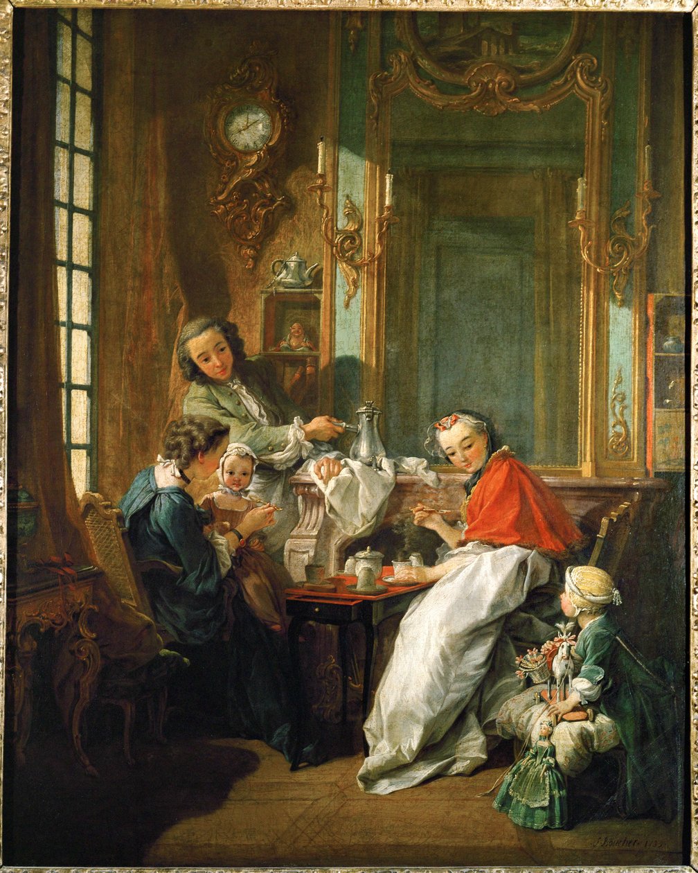 Le dejeuner - o almoço ... de François Boucher