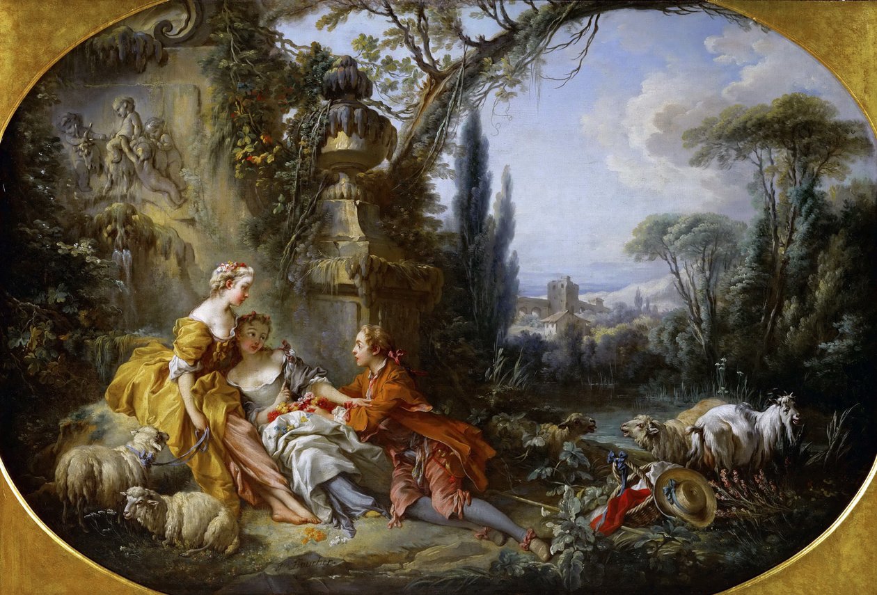 Os encantos da vida no campo Delícias da vida no campo de François Boucher